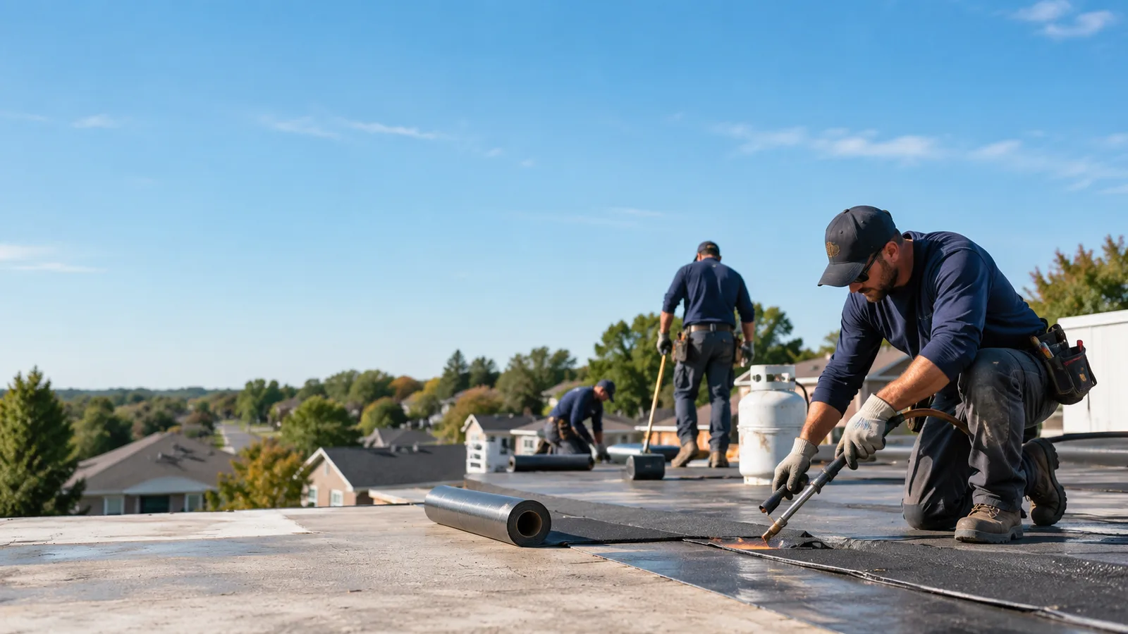 Flat Roof Leak Repair providers in Spade, TX